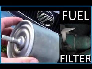 How to Change a Fuel Filter