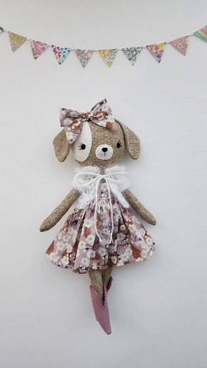 4.6K views · 4.8K reactions | There's something so special about making a keepsake doll for your loved one  something that you make with your own hands with intention and love ❤️ #handmadedoll #handmadefabricdoll #handmadeclothdoll #keepsakedoll #handmadetoys #dogdoll #dogplush #puppydoll #dollpattern #dollpatternandtutorial #dollmakingprocess #dollmakingtechniques #nurserydoll #dolldesigner #dollmaker #dollartist #deerdarlingdolls | Deerdarlingdolls | Facebook