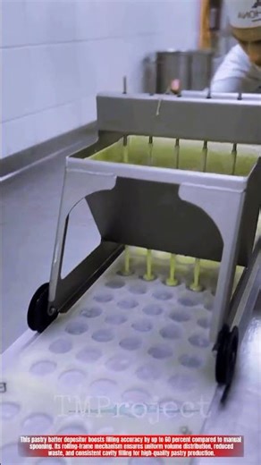 Innovative Pastry Batter Depositor Machine System: Best Precision Mold Filling Action