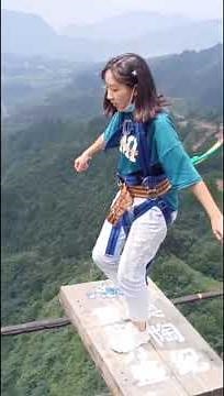 Funny Fail - bungee jumping - Funny Rope Diving Video (155)