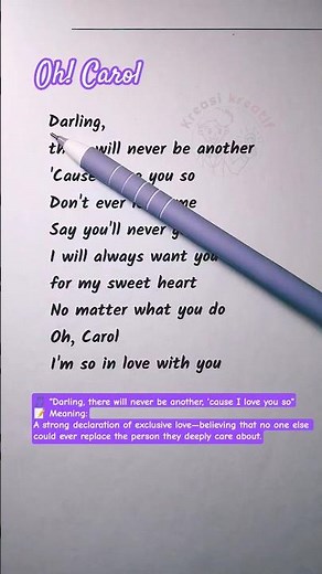 Sing Along & Learn English 🎤 | Oh! Carol (2)(Karaoke Version)