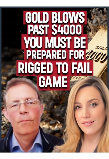 Gold blows past $4000. Are you prepared for what comes next? @Daniela #gold #goldprice #usd #usdollar #economy