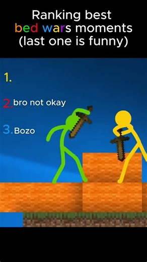 Ranking Best BedWars Moments (Alan Becker)