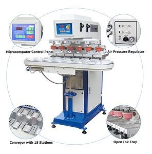 [Hot Item] Golf Ball Pad Printing Machine / Print Logo Golf Ball Machine Pad Printer