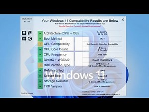 Check to See if Your Computer is Compatible with Windows 11 Using WhyNotWin11
