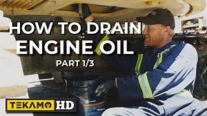 Keith shows us how to drain excavator engine oil in the first part of our 250-hour service video. Thanks Rent1 Heavy Equipment Rentals and Smartcast Equipment for helping us put this series together. | TekamoHD Heavy Equipment Services