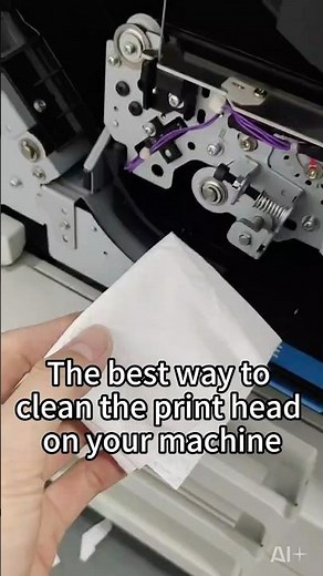 How to clean the print head? The best way to clean the print head on your machine.#machine #printer