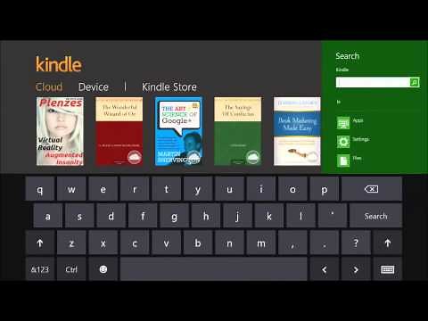 Kindle App for Windows 8: How To & Features
