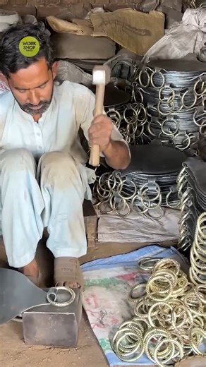 Manufacturing Process of 12-Inche Griddle Iron From 2.5 mm Sheet #process #manufacturing #iron #sheet #making | Workshop English