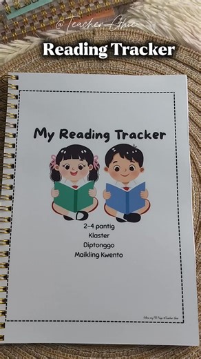 5.1K views · 17 shares | Reading Tracker for Grades 2 and 3 ✅FILIPINO  50 pages  PDF file (non-editable)  2–4 pantig na salita  Klaster  Diptonggo  Maikling Kwento ✅ENGLISH  50 pages CVC PHRASES  SENTENCES Message me directly for details Hard copy  https://s.shopee.ph/5ffBaAbcwb Teacher Ghie #tracker #readingtracker #pagsasanaysapagbasa #literacy #teacherghie #teacher | Teacher Ghie | Facebook