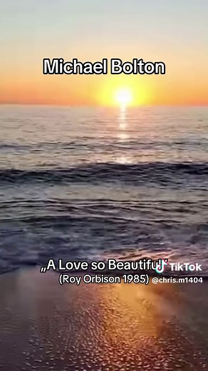 Michael Bolton Sings 'A Love so Beautiful' (Roy Orbison 1985)