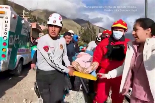 Train crash near Peru's Machu Picchu kills one, injures dozens