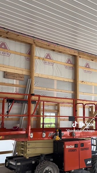 White Liner Panel for Postframe and Pole Barn Construction