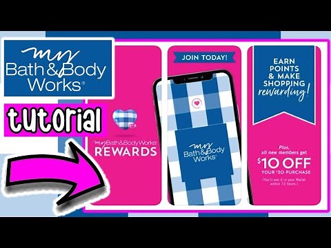 My Bath and Body Works APP **NEW** 2022 TUTORIAL!!