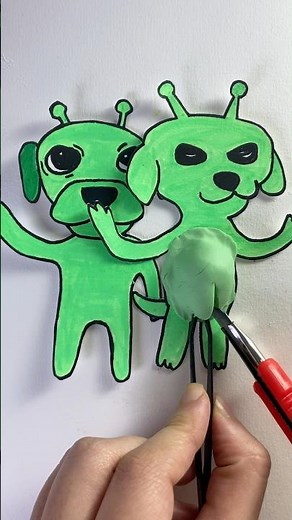 Gog The Alien Green Dog pregnant Transformation part 2