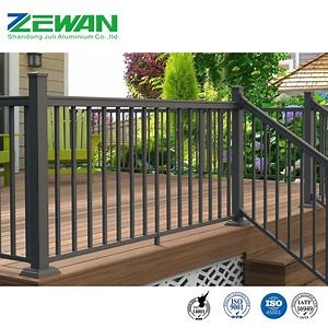 [Hot Item] Customized Aluminum Railing Powder Coating Aluminium Balustrade for Handrails Stair