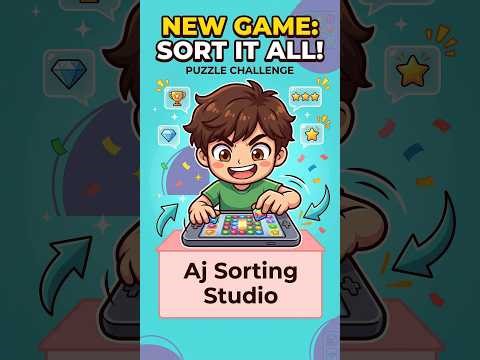 Color Block Puzzle Level 34 Solution Walkthrough | AJ Sorting Studio