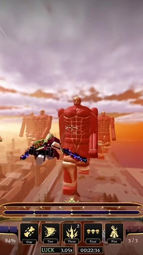 The Rumbling in Roblox: Attack on Titan Revolution Gameplay