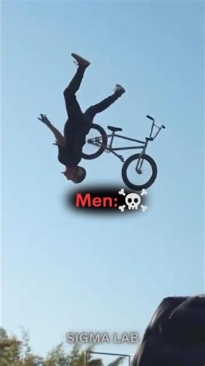BMX stunt is only for Men! #trolledit #trollface #edit #bmx #shorts #bikestunt