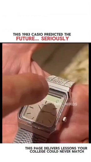 Valux on Instagram: "In 1983, Casio released a watch that quietly hinted at the future. At a time when most people saw watches as simple timekeepers, Casio imagined something more intelligent, more connected, and more versatile. This iconic design blended analog style with early digital thinking, showing that innovation doesn’t always scream—it sometimes ticks softly on your wrist. Decades later, when smartwatches track our steps, heartbeats, messages, and schedules, this classic Casio feels alm