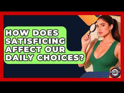 How Does Satisficing Affect Our Daily Choices? - The Everyday Why