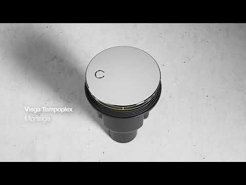 Viega Tempoplex-Ablauf senkrecht: Montage