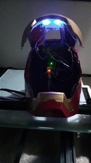 Iron Man Maske mit 3D Druck und Arduino