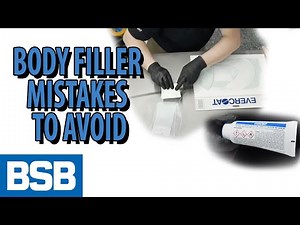 How NOT to Apply Body Filler