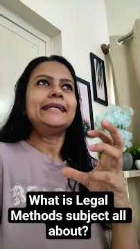 what is Legal Methods subject all about? What to study in Legal Methods? VIT-AP #VIT #legalmethods