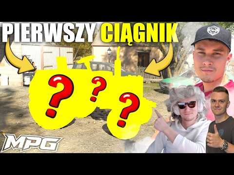 OUR FIRST TRACTOR! 😍 I WENT WITH JANUSZ 😁 JANINA AND DZIEJUS'S REACTION 🔵 "MPG" [#636] FS25