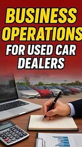 Business Operations for Used Car Dealers [2025] #Shorts