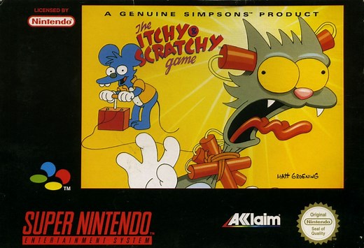 The Itchy & Scratchy Game (1994) - MobyGames