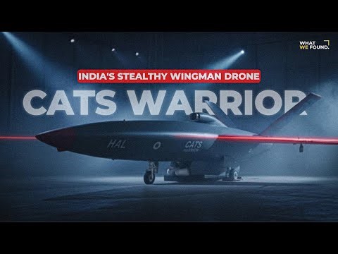 This Drone Flies With TEJAS! HAL CATS Warrior