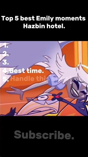 Best Emily moments Hazbin hotel. #hazbin hotel