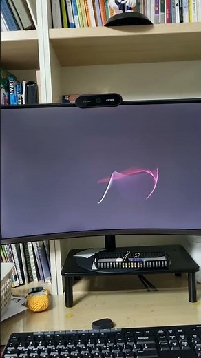 Windows 10 화면 보호기 작동영상