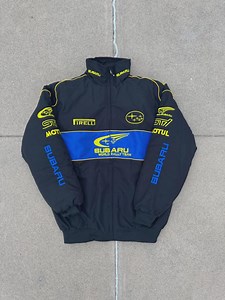 Adult Subaru Jacket Black Sublimation Printed Padded F 1 Racing Jacket - Etsy Canada