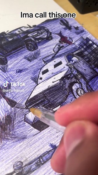 How to Draw Artistic Vehicles with a Gangster Twist