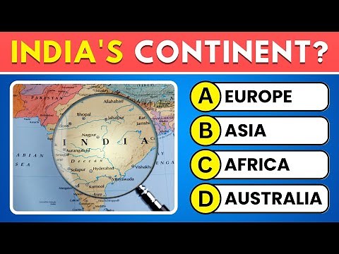 Can You Guess the Continents of These 40 Countries? 🌍