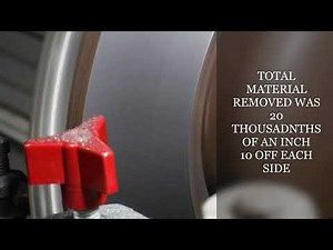 Ammco Brake Lathe Setup & Rotor Resurfacing