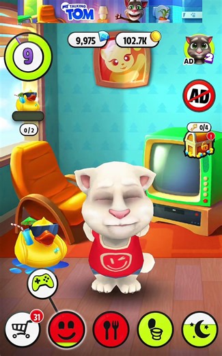 my talking tom game #gamingshorts