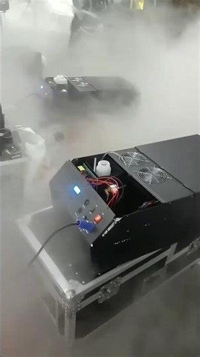 Test Video of 5000W Low Fog Machine