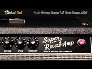 Fender Vintage Reissue '65 Super Reverb 4X10 Guitar Combo Amp