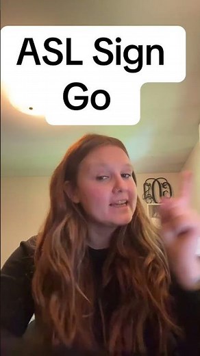 Learn How To Sign "Go" in ASL for Beginners | American Sign Language #shorts