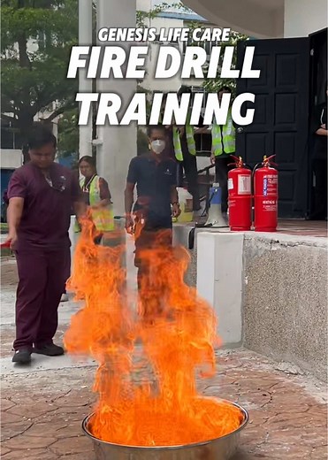 Fire Safety Drill at Genesis Life Care Puchong