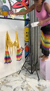 67K views · 40K reactions | Did you trust the process? The @visualsbylade studio went all in for this gorgeous ‘Damilola’ beaded top in summer colors And yes, we are size inclusive to answer all questions Website is www.hookedbylade.com  Shot by @visualsbylade | Hookedbylade | Facebook