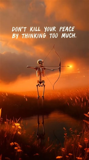 “Stop Overthinking, Start Living 💭➡️✅”