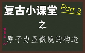 干货满满！复古小课堂之原子力显微镜的构造
