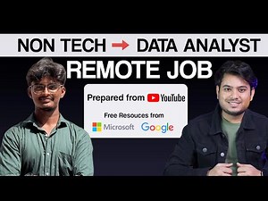 Fresher to Remote Data Analyst | NO PAID COURSE | Aakash’s Data Career Journey from YouTube Learning