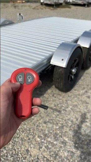 TSI Trailers demonstrating the newly redesigned Timpte 1020 EZ Load Drop Deck Trailer