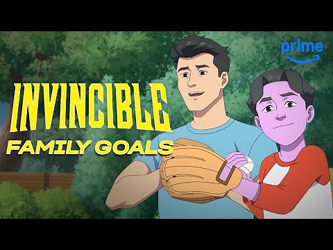 Mark Grayson and His Super Family | Invincible | Prime Video